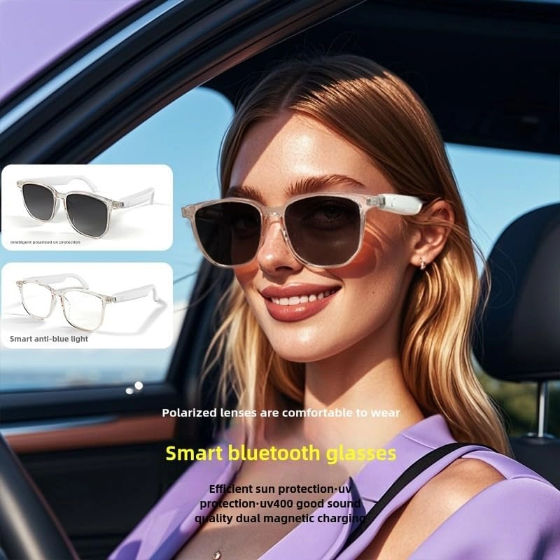 Smart Audio Glasses - Wireless Touch Control UV400 Protection