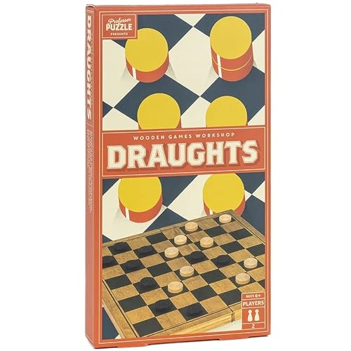 Draughts - Wooden Handcrafted