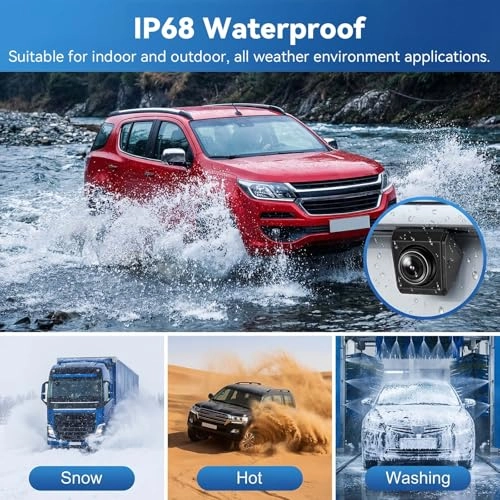 Rear View Camera - Night Vision Wired 2.0 megapixels