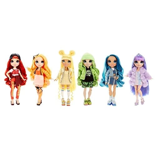 Violet Fashion Doll + Ruby Fashion Doll + Sunny Fashion Doll + Skyler Fashion Doll + Poppy Fashion Doll + Jade Fashion Doll - Ages 6+