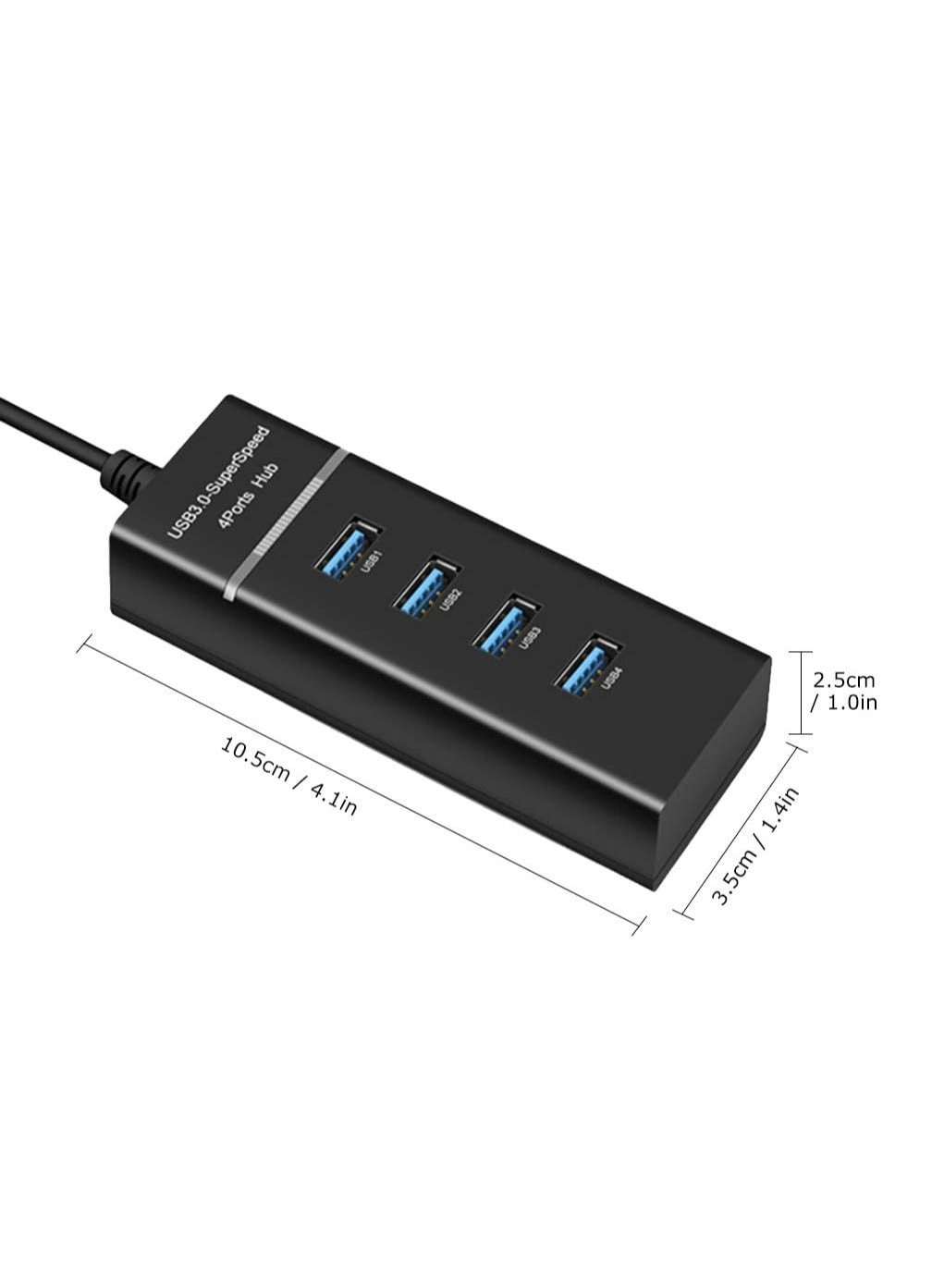 USB Hub - 4 Port USB 3.0 High Speed