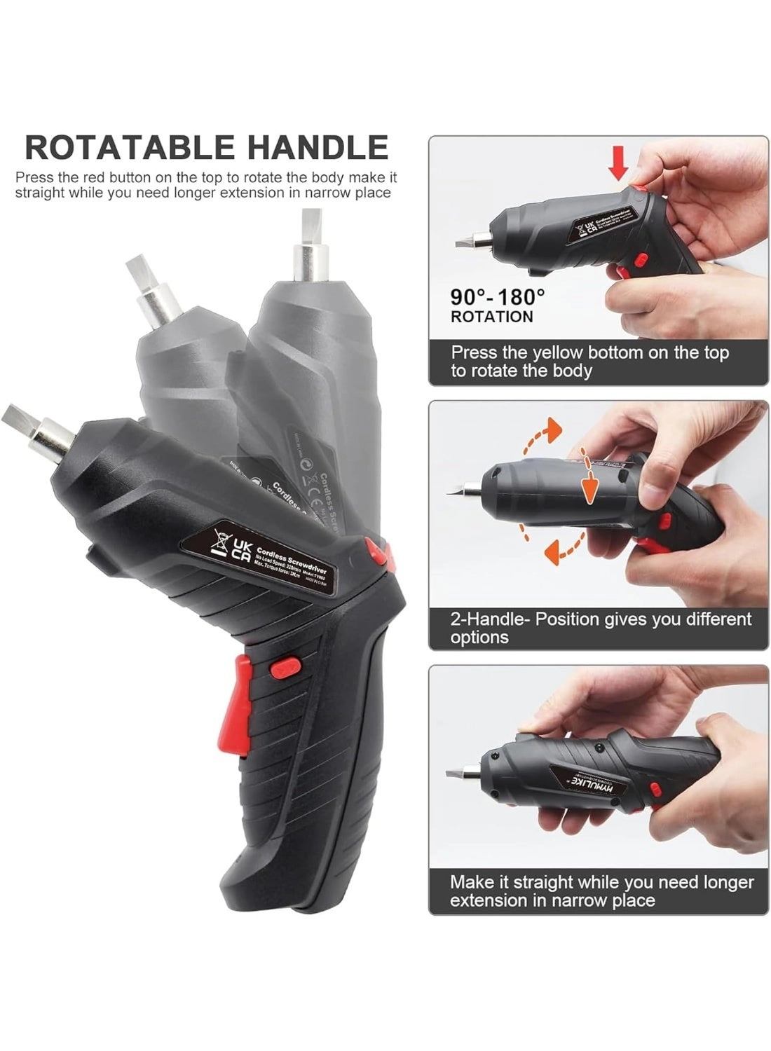 Electric Screwdriver - 1300 mAh Kit