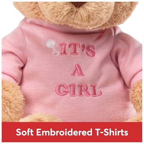 Its a Girl Message Bear - 30 cm