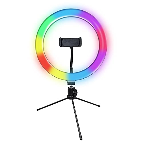 SC-1630RGB - 10" LED Tripod Phone Holder