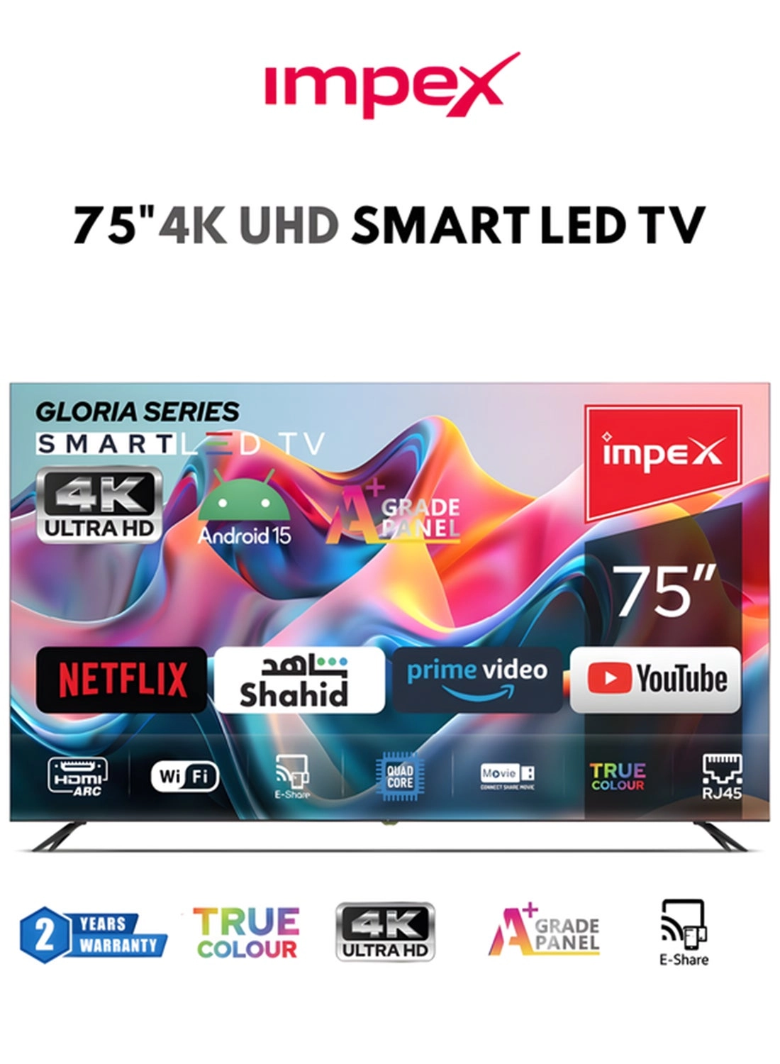 IMPEX GLORIA 75 SMART - 75 in