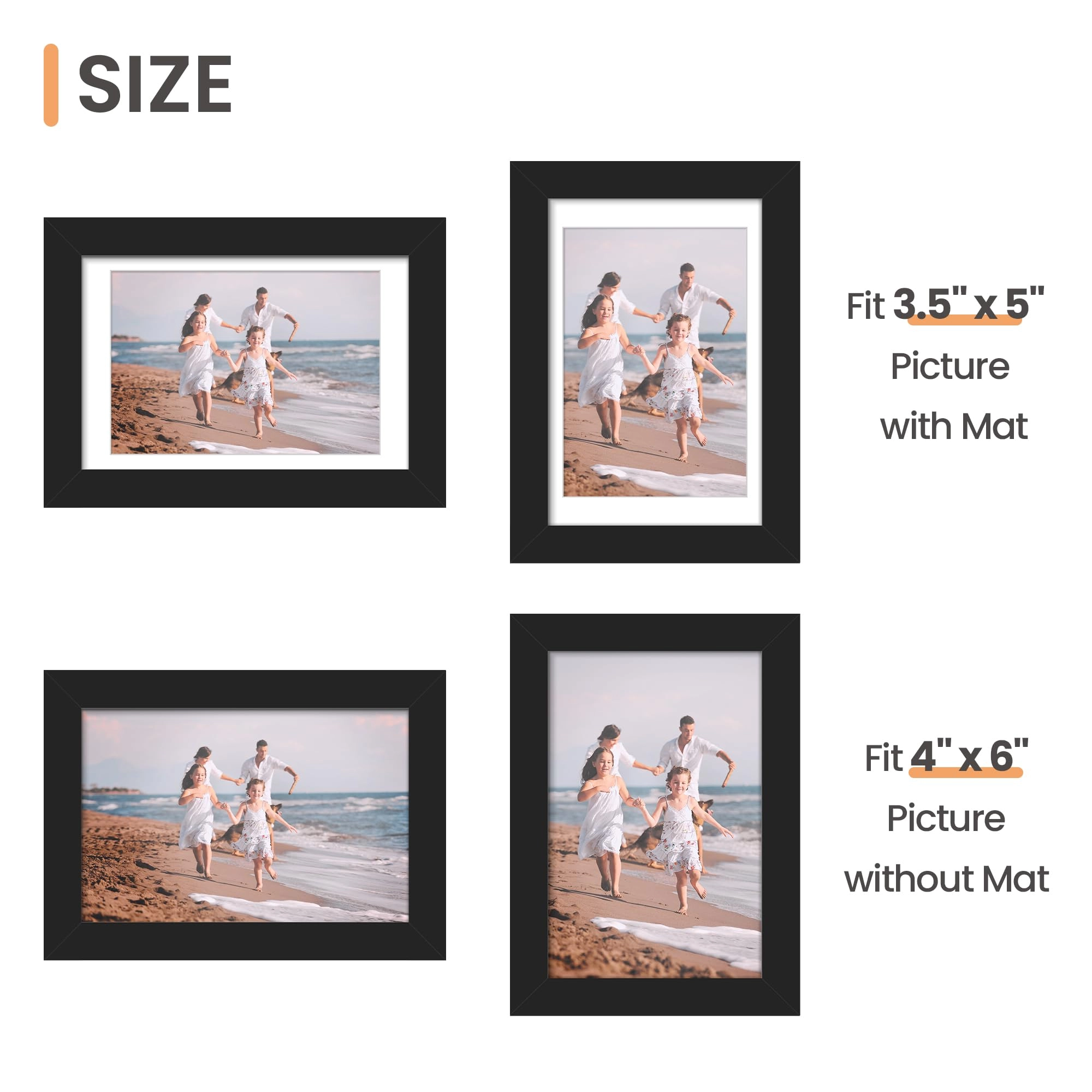 Picture Frame Set - 4x6