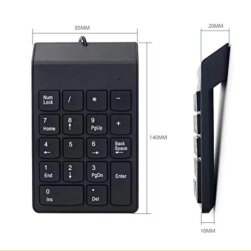 Numeric Keypad - USB 2.0 18 Keys Pack of 2