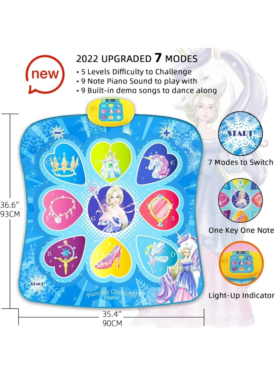 ALTHEQA Frozen Musical Toy - 3-12 years+