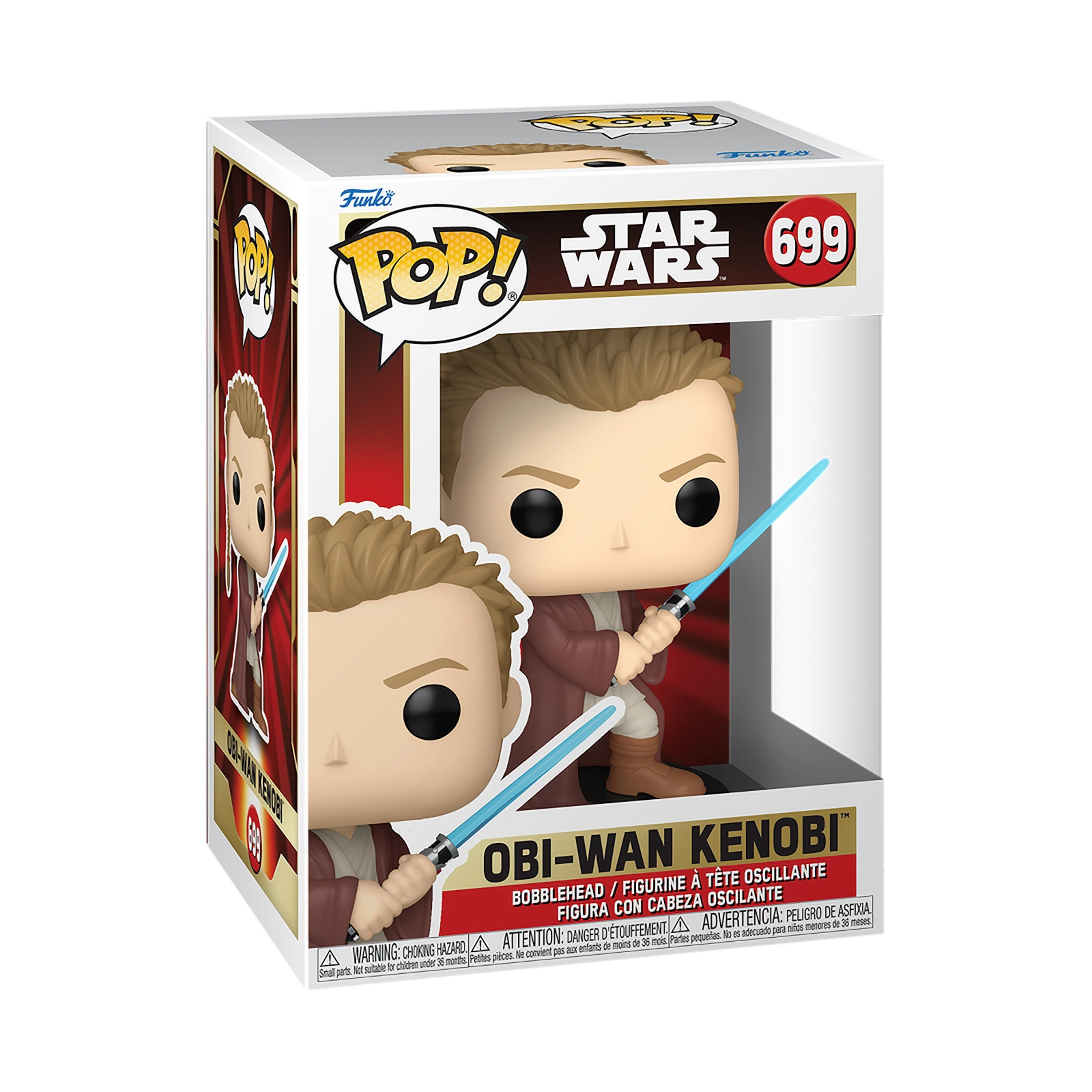 Obi-Wan Kenobi - The Phantom Menace Retro Series - 25th Anniversary Exclusive