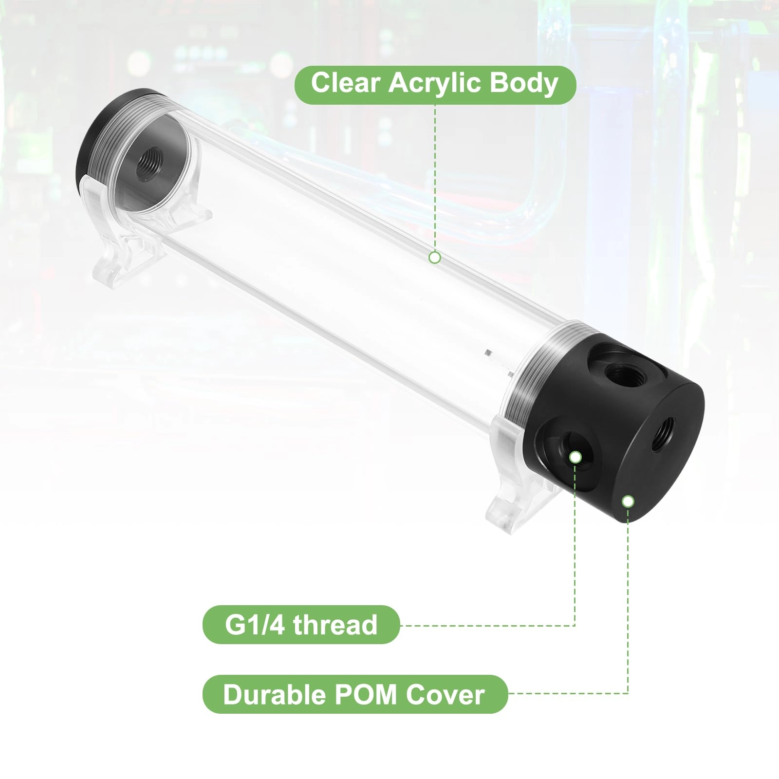 Water Cooling Tank - G1/4" 50mm x 240mm