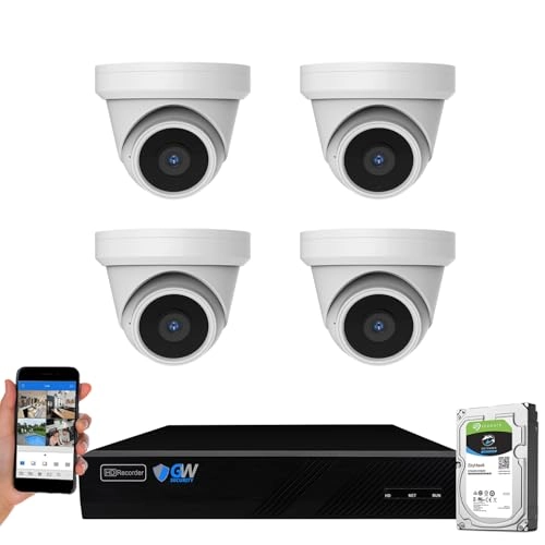 NVR + Dome Camera - 4 8 4K