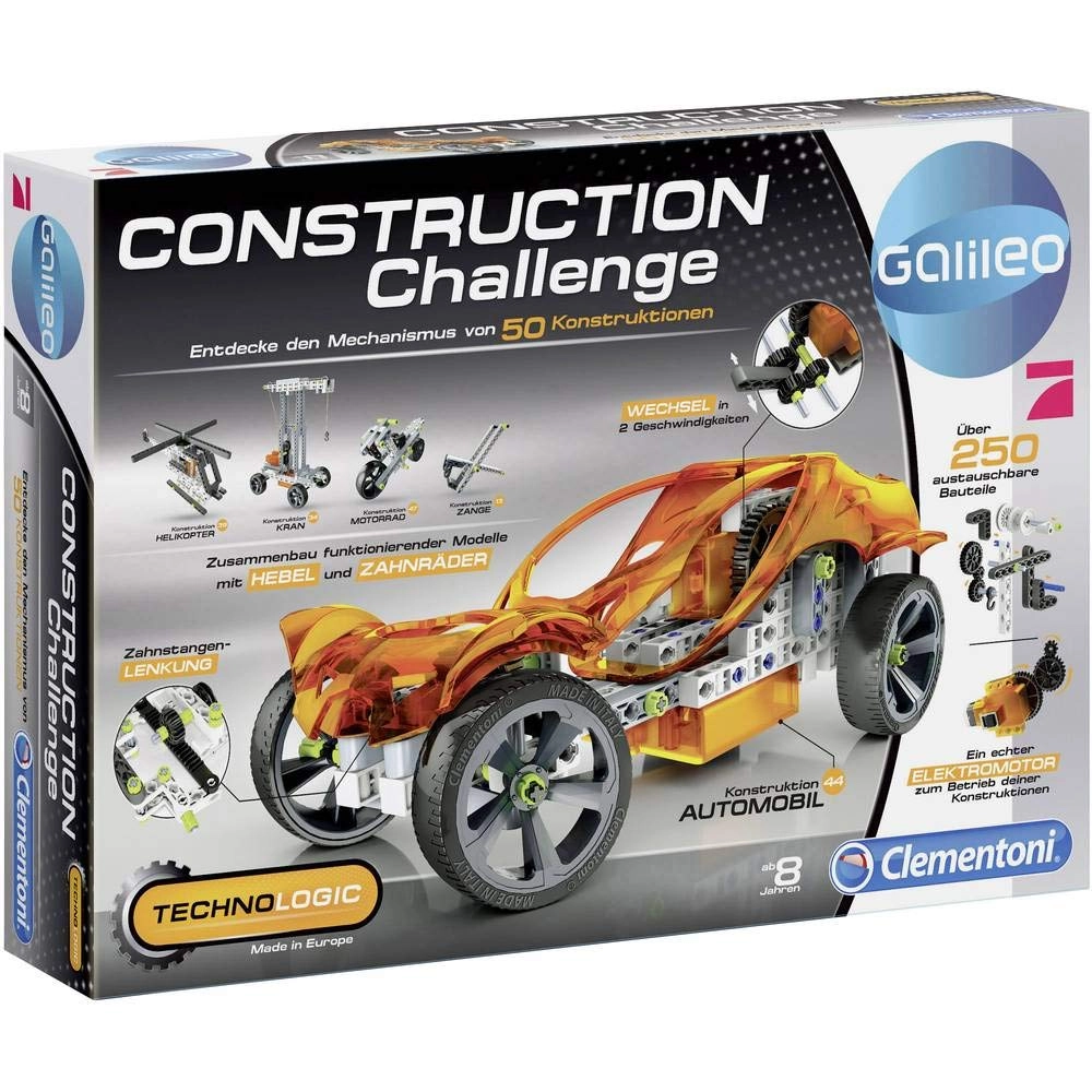 Clementoni Construction Challenge - 50 250 pcs