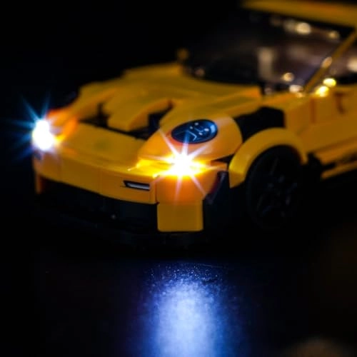LED Light Set (DE02-77239-P96001) - Compatible with Lego 77239 Porsche 911 GT3 RS USB