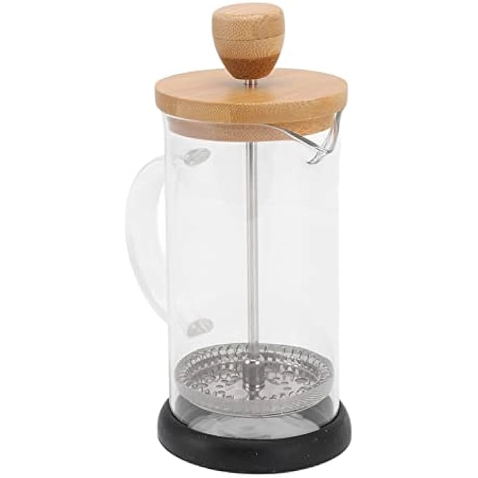 French Coffee Press - 600Ml Bamboo Cover