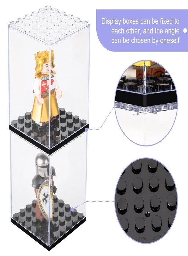 Minifigures Display Cases - 20 Pcs