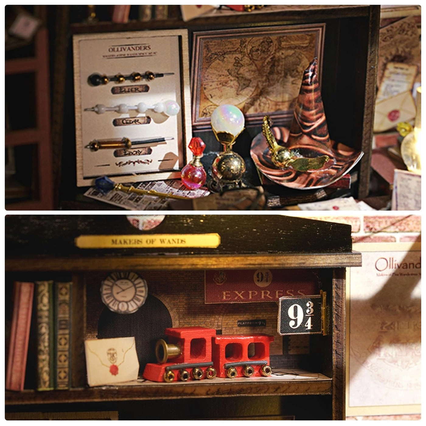 DIY Miniature Dollhouse Kit - Tiny House 1:24