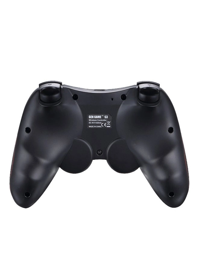 Wireless Gamepad Controller - Black/Red Android