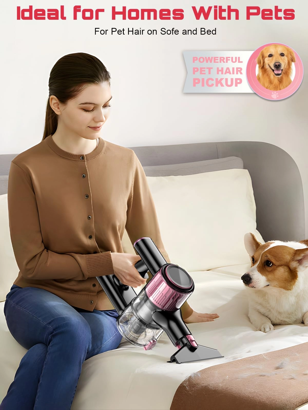 Cordless Vacuum Cleaner - 10 in 1