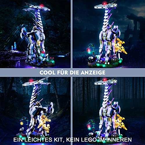 LED Light Set - remote control Compatible with Lego 76989 Tallneck