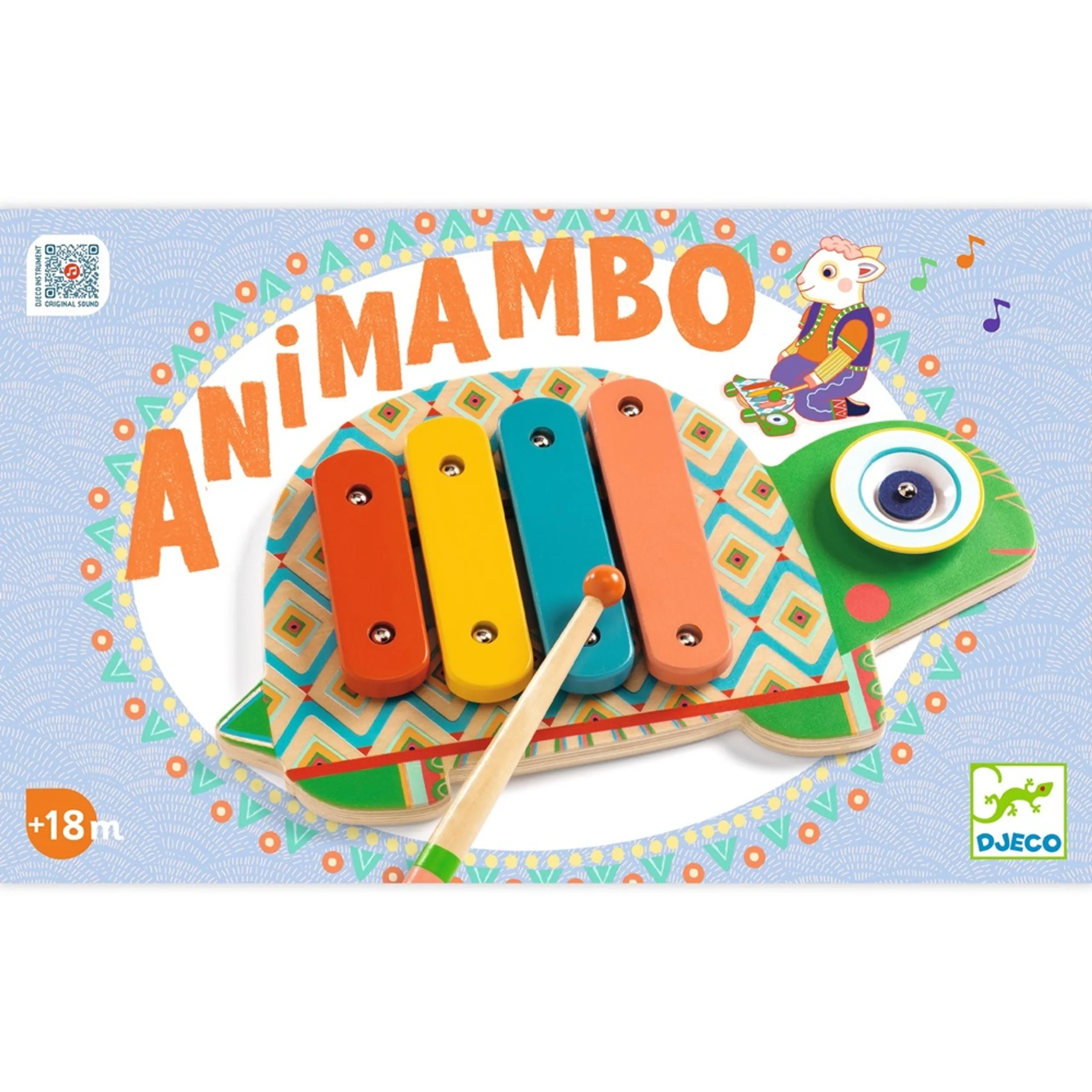 Animambo Cymbal And Xylophone - 18 months & above
