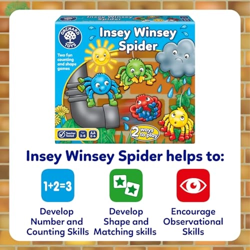 Insey Winsey Spider - 36 months - 10 years 13 pieces