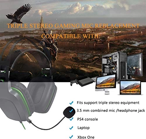 Turtle Beach Mic Replacement 3.5mm-Mini-Jack Microphone