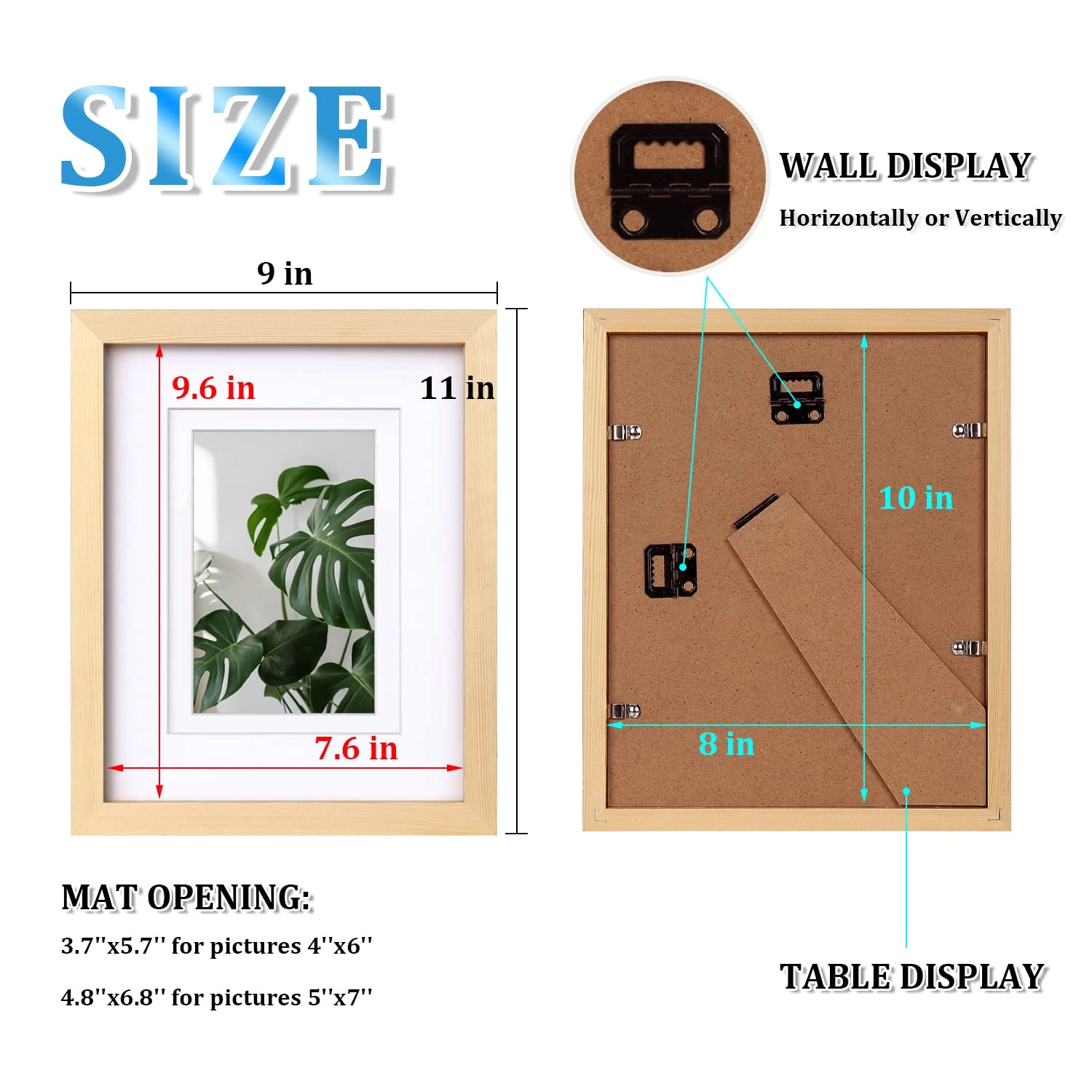 8x10 Picture Frames - 8x10 4