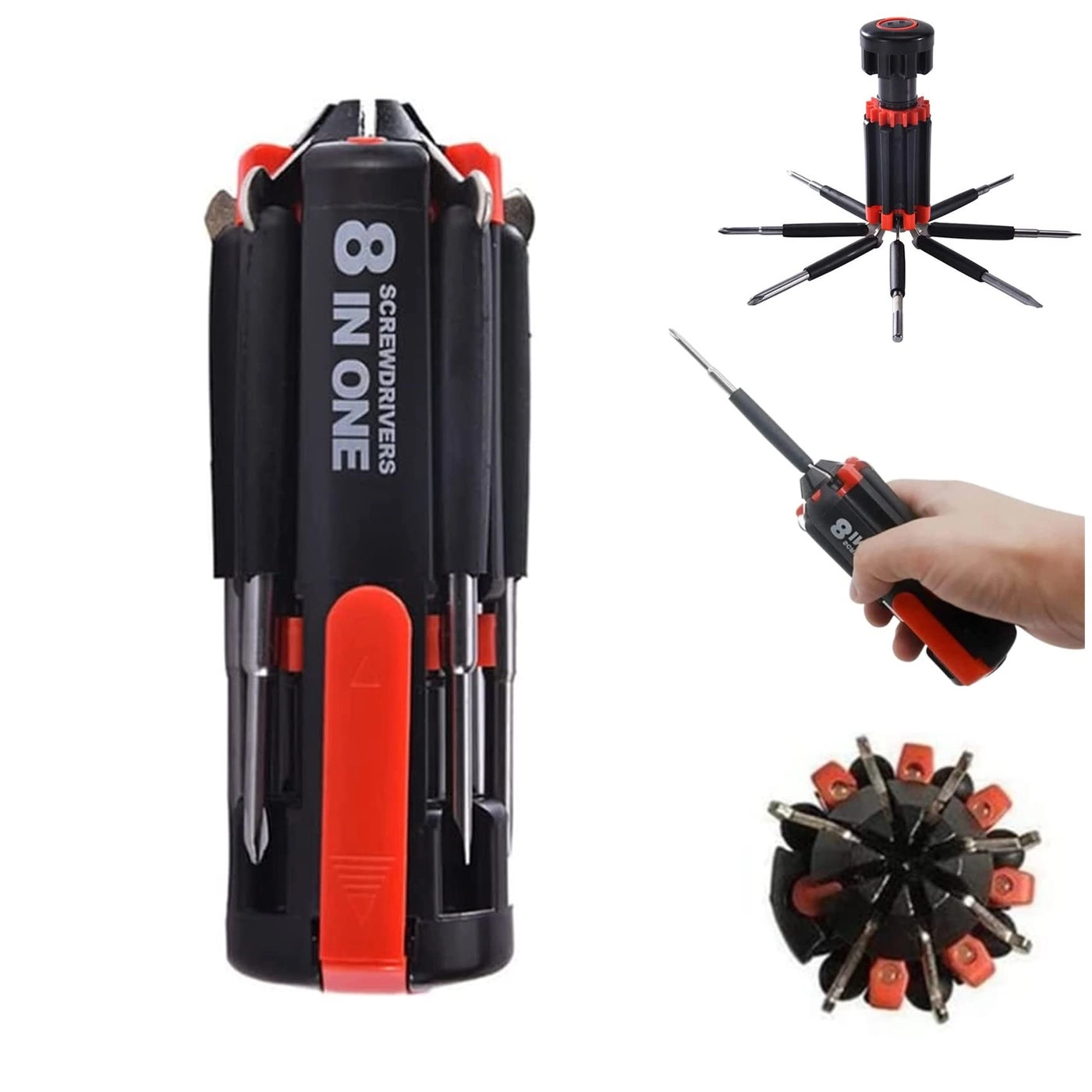Worzwin Screwdriver Set - 8 in 1 (8 Pcs)