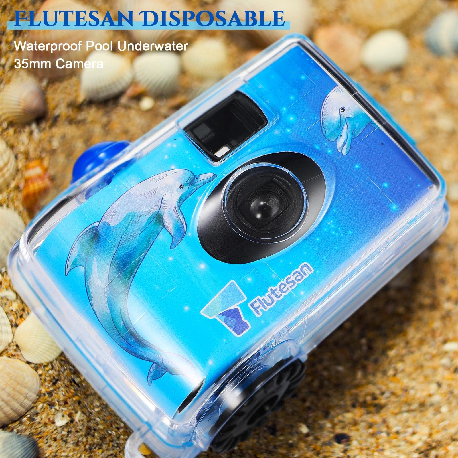 Disposable Camera - 3 Pcs Waterproof 35 mm With Flash