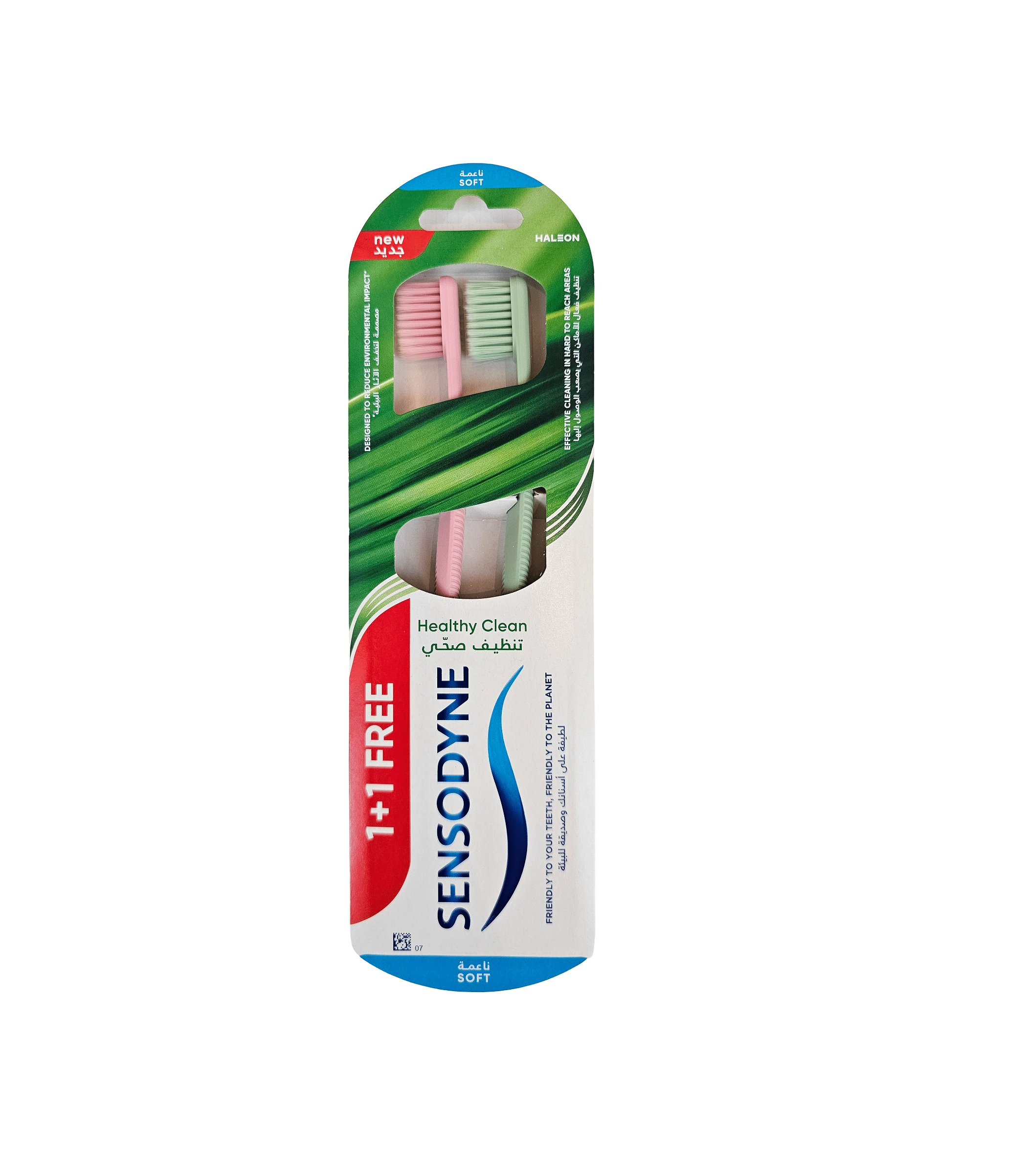Sensodyne Healthy Clean Soft Toothbrush - Soft 2-Piece Pack