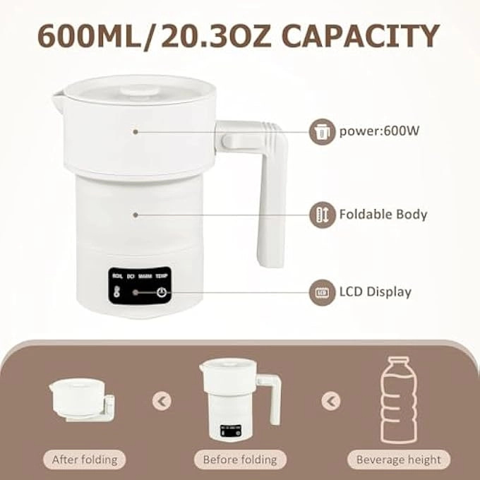 Travel Foldable Electric Kettle