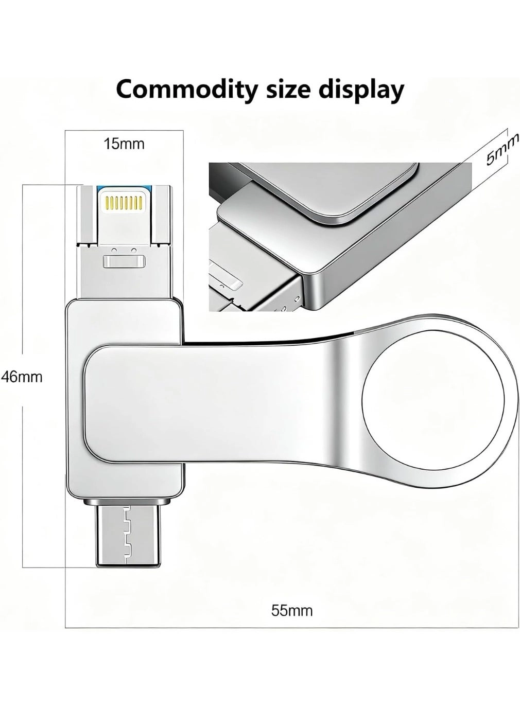 USB Flash Drive - USB 3.0 Type-C 2TB