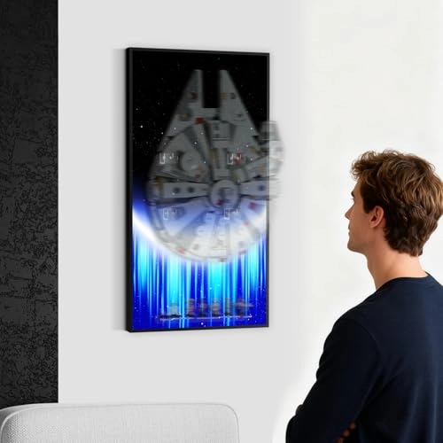 Display Wallboard - Millenium Falcon