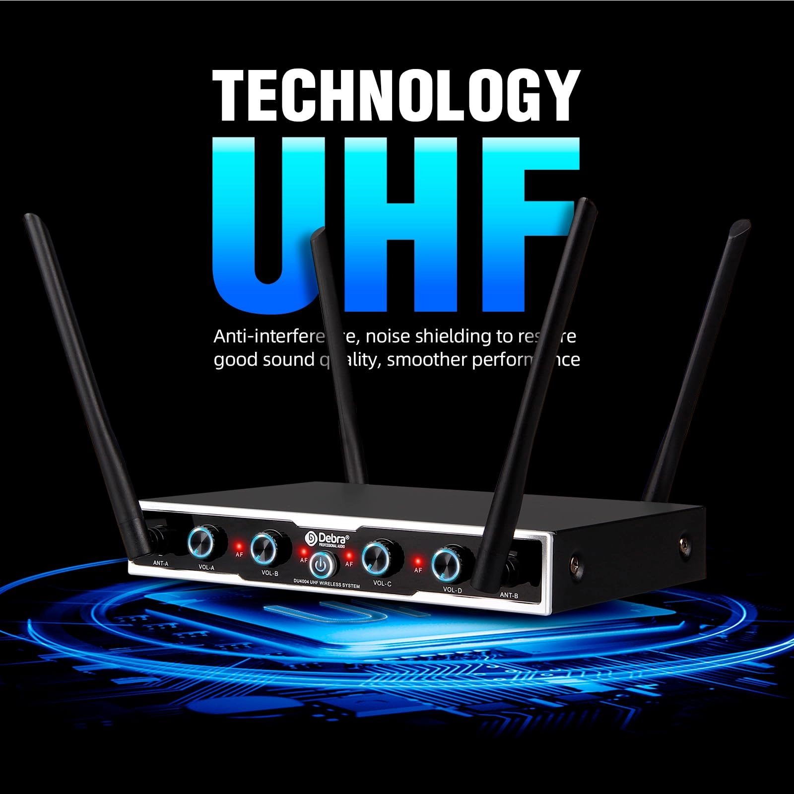2HD2LR2HT - 2 x Handheld 2 x Lavalier 2 x Headset UHF