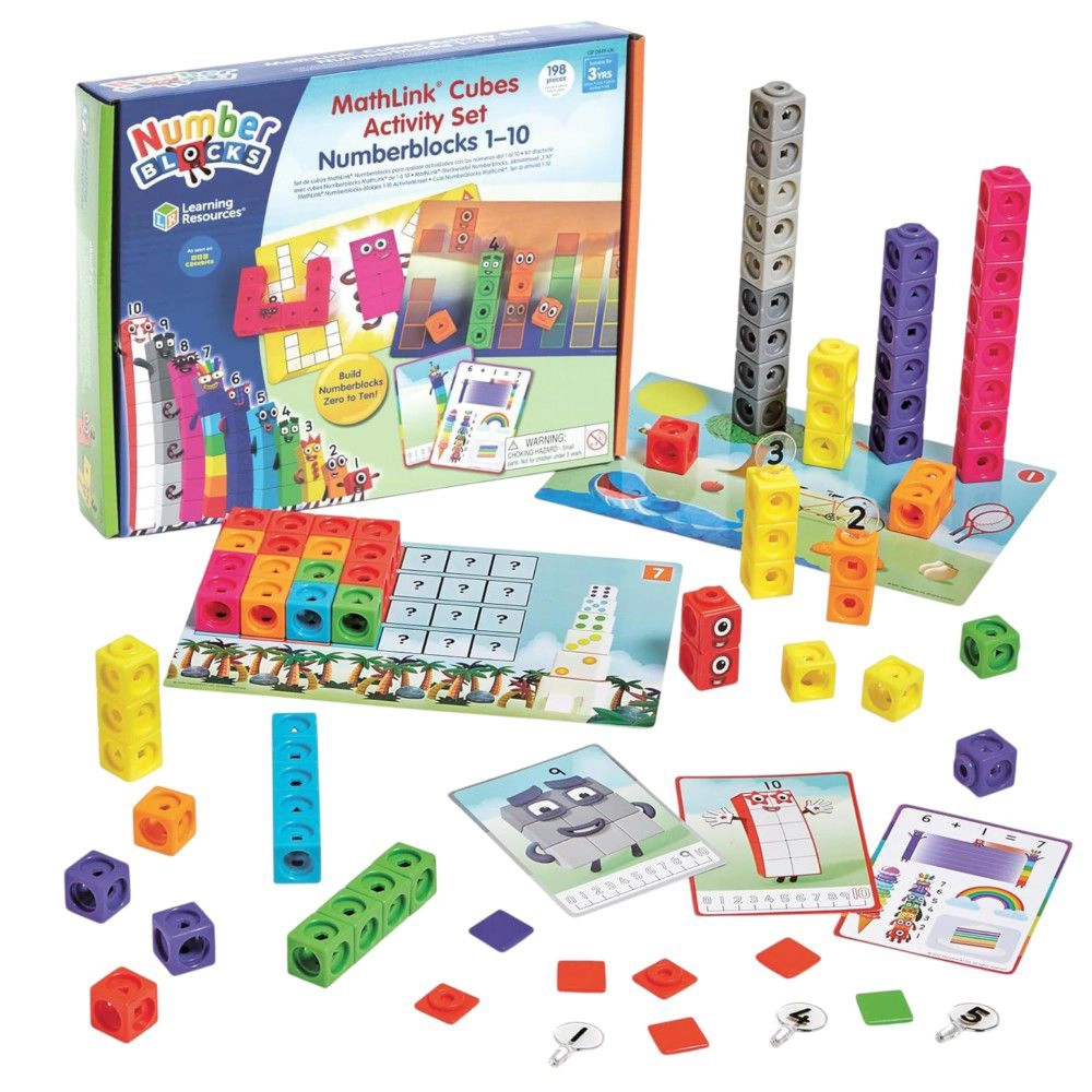 Number Blocks 1-10 - Suitable for 3 years and above 251 pieces