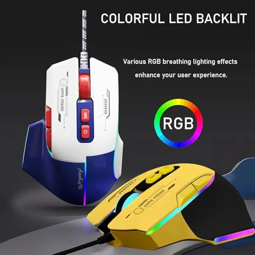 7-Button Corded Mouse - USB