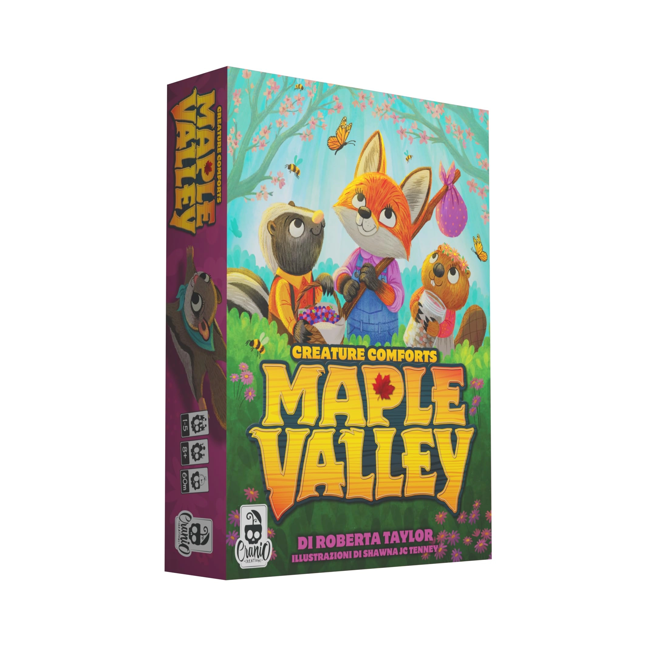 Cranio Creations Maple Valley: Da Creature Comforts Another Passionate Adventure Full of Brave Animals (Italian)