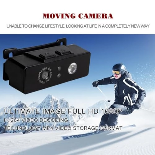 Headlamp Wearable Camera - 1080P 1800mAh 45° Angle Adjustment