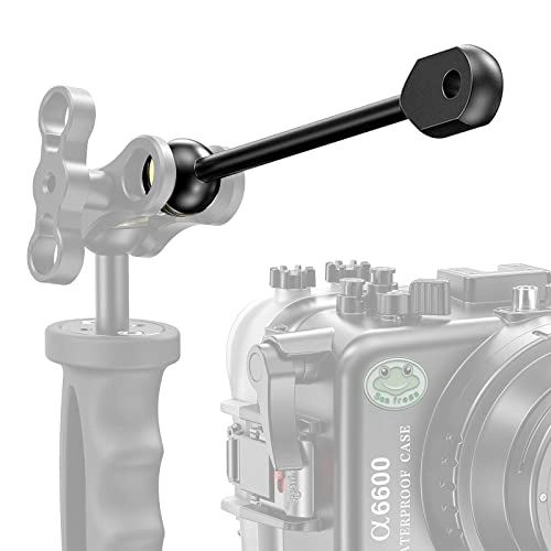 Seafrogs YS Head Adapter Arm - 1" Ball 5.5''/14 cm Aluminum Alloy