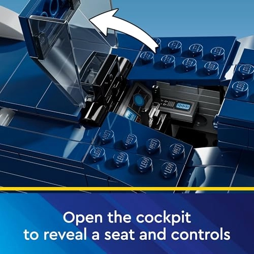 DC Batman Batmobile vs. Harley Quinn and Mr. Freeze - 3 Minifigures 8+