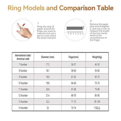 Smart Ring - Black 8# Heart Rate Monitor