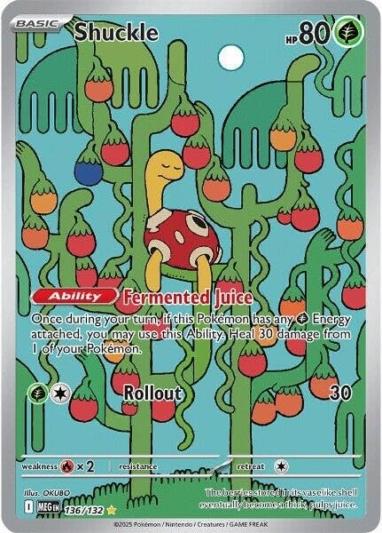 Pokémon Shuckle 136/132