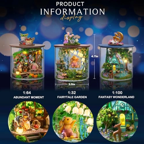 Miniature Dollhouse Kit - Dream Bottle Magic Gate