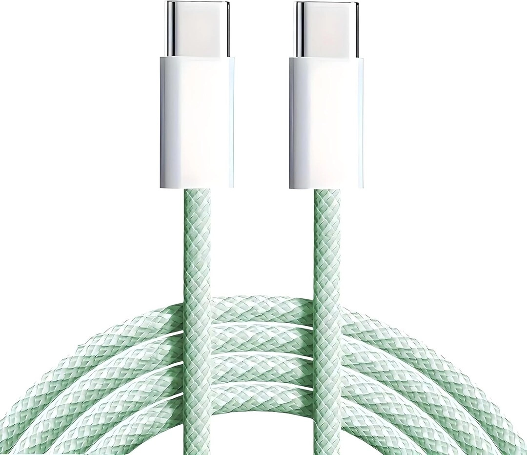 Cyber Terra Charge Cable 60W USB-C to USB-C 1m Braided