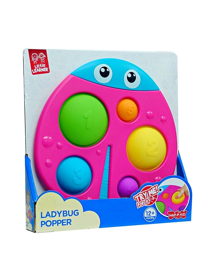 Happy Kids Ladybug Popper - 12 months and up 1 piece