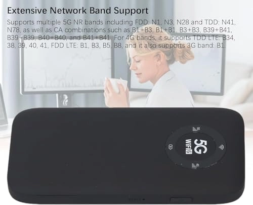 5G Mobile Hotspot - 2770Mbps WiFi 6