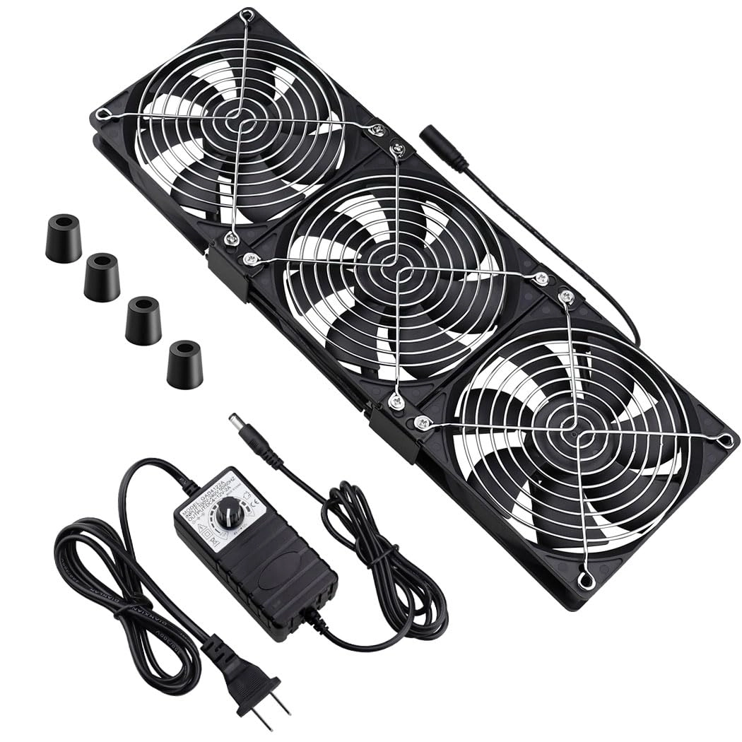 Wathai Dual Ball Computer Fan - 3 fan(s) 120 millimeter