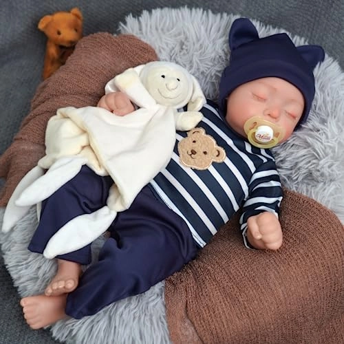 Reborn Baby Doll - 17 inch Boy Heartbeat Ages 3+