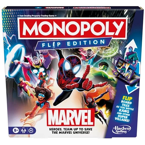 Monopoly Flip Edition: Marvel