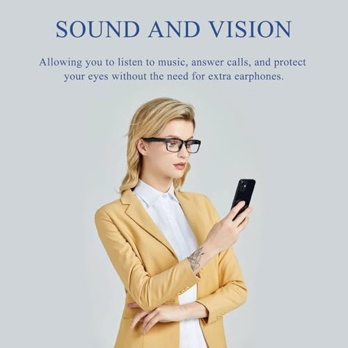 Smart Glasses - Blue Light Filter V5.3+EDR 160mAh